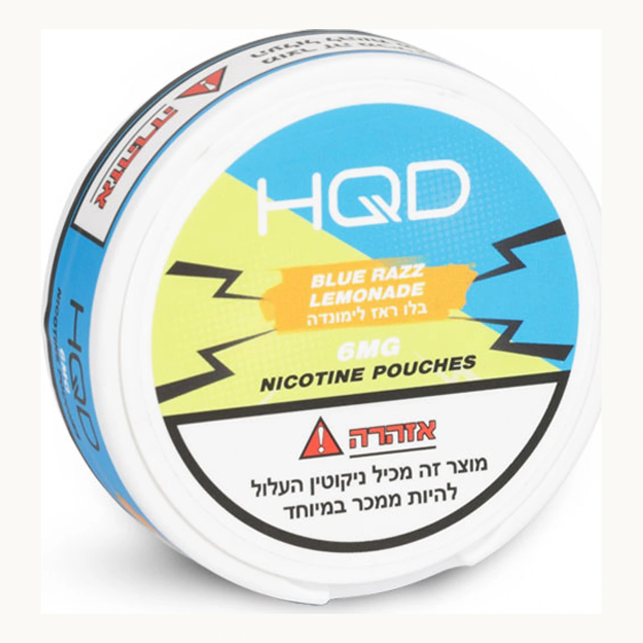HQD לימונדה כחולה 6 מ״ג