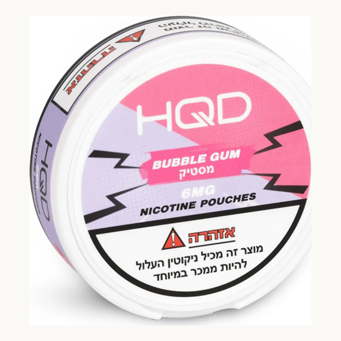 HQD באבל גאם 6 מ״ג