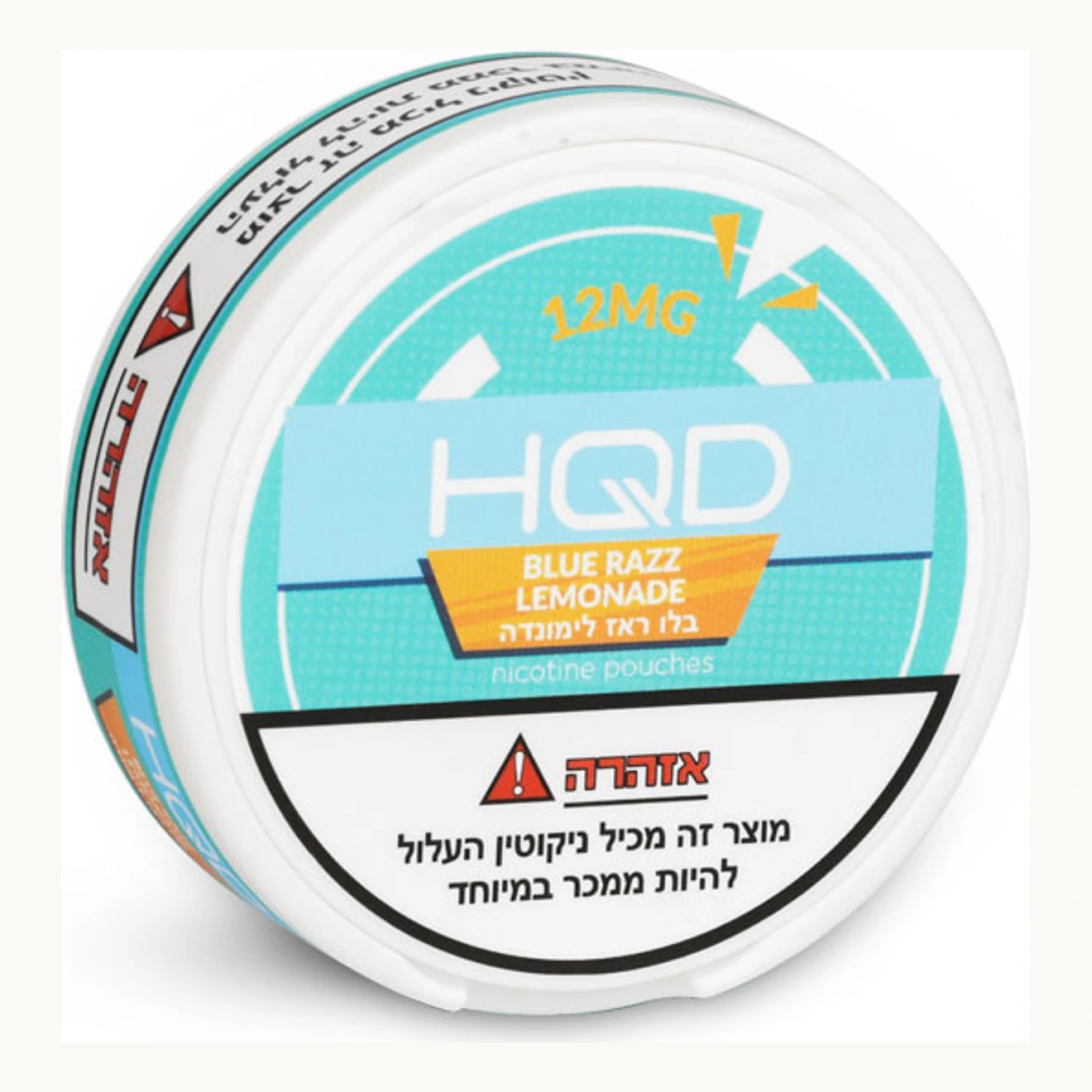 HQD לימונדה כחולה 12 מ״ג