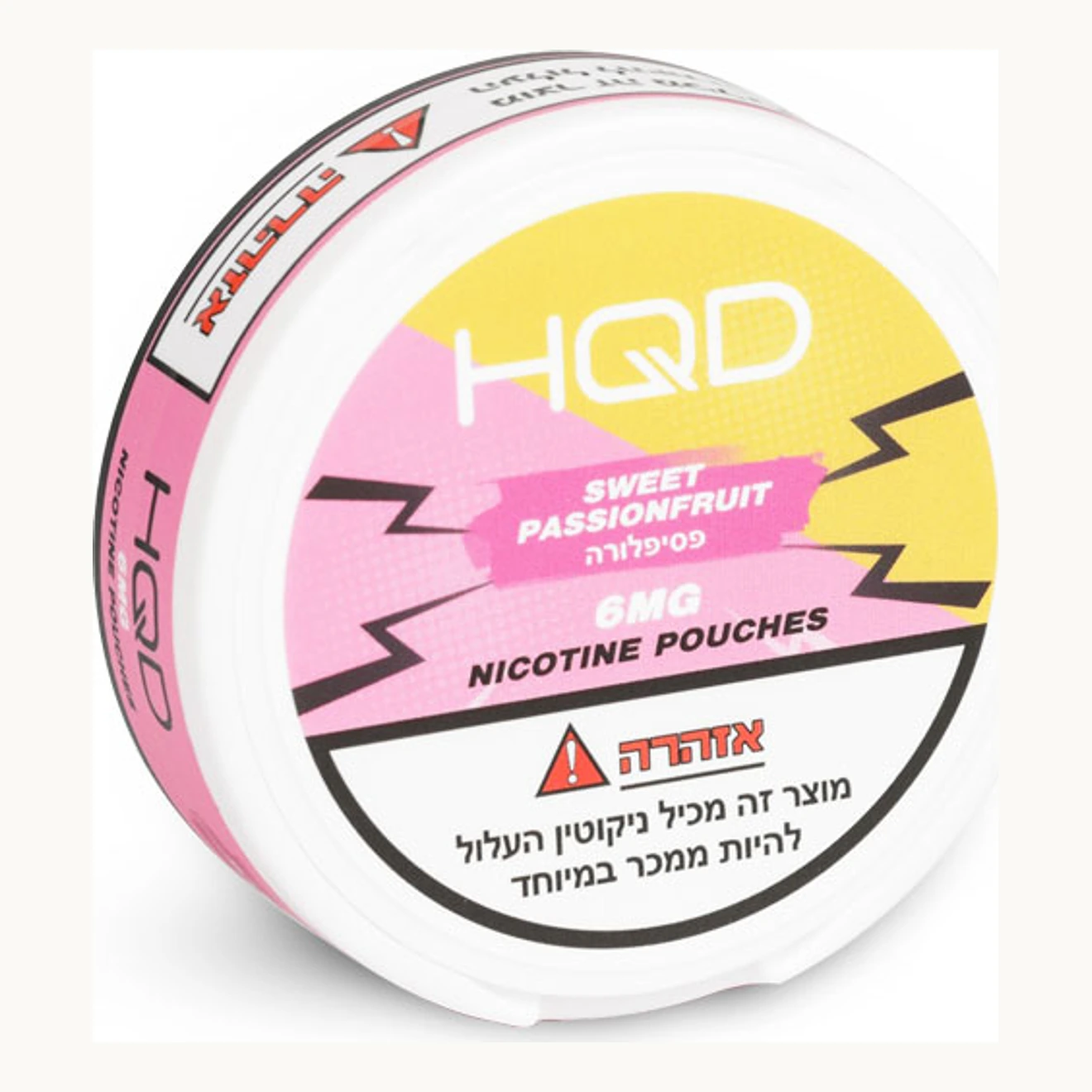 HQD פסיפלורה מתוקה 6 מ״ג